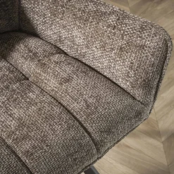 Eetkamerbank Raster Rich Taupe - Giga Meubel