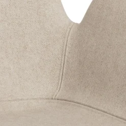 Eetkamerstoel Alira Met Armleuning Zand/Zwart Set van 2 - Giga Living
