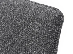 Eetkamerstoel Alma Donkergrijs Melange Swivel - Giga Living