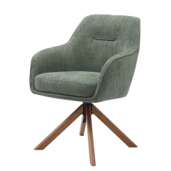 Eetkamerstoel Avola Forest Green/Naturel - Giga Living