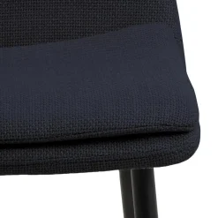 Eetkamerstoel Becky Donkerblauw Basel - Giga Living