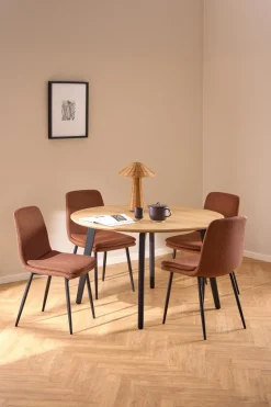 Eetkamerstoel Becky Terracotta Basel - Giga Living