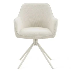 Eetkamerstoel Bo Beige Draaibaar - Giga Meubel