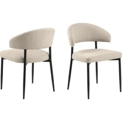 Eetkamerstoel Catania Beige - Giga Living