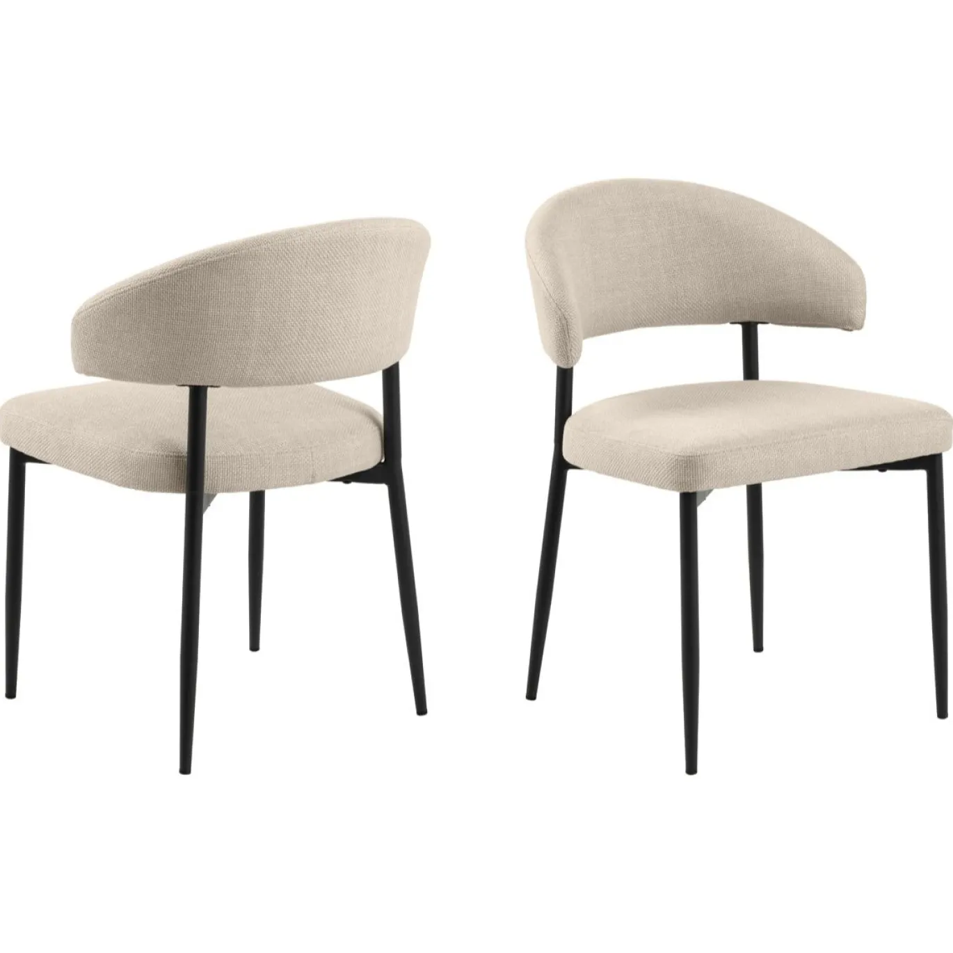 Eetkamerstoel Catania Beige - Giga Living