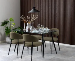 Eetkamerstoel Catania Groen - Giga Living