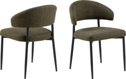 Eetkamerstoel Catania Groen - Giga Living