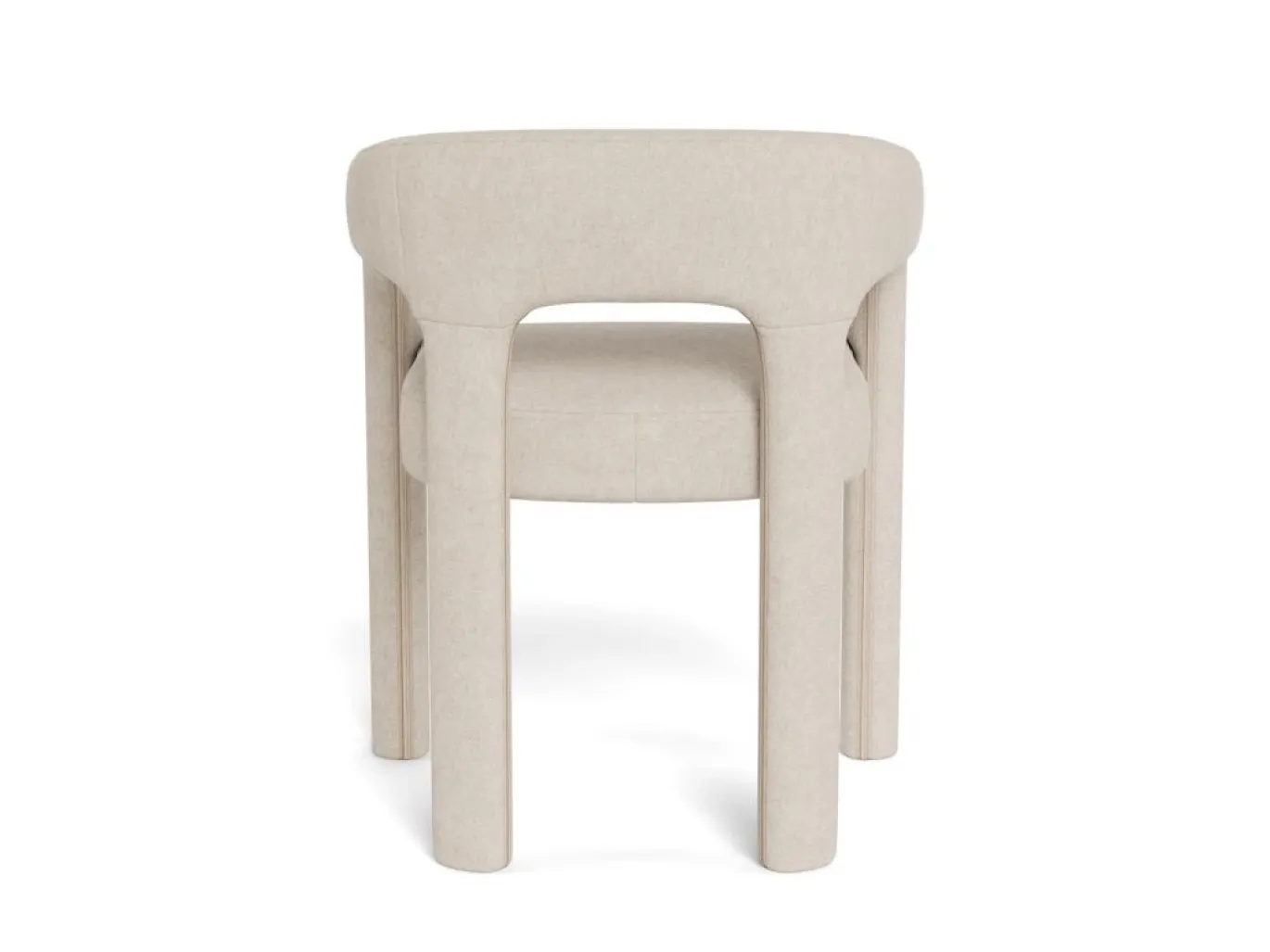 Eetkamerstoel Cole Met Armleuning Apia Beige - Giga Living