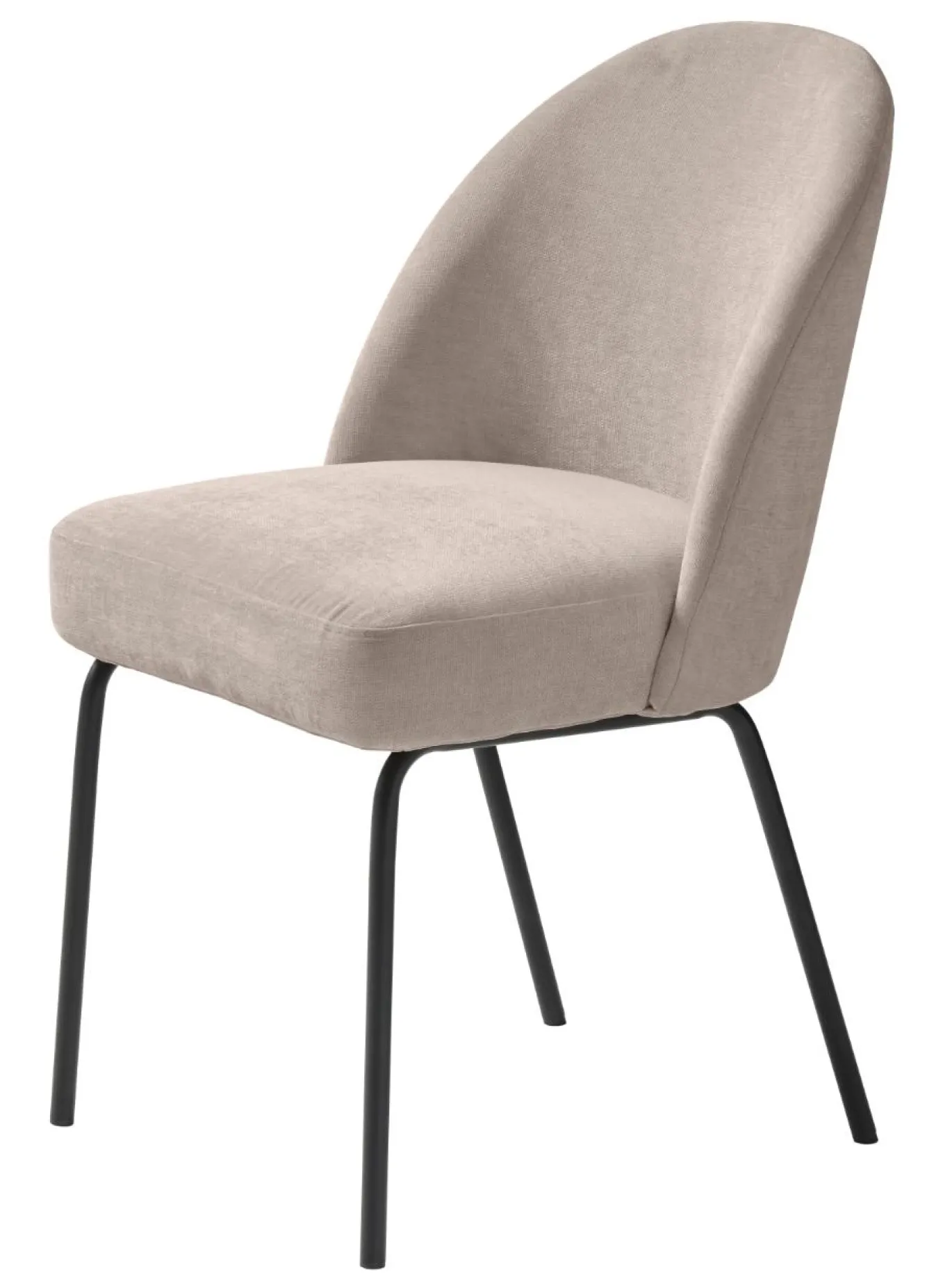 Eetkamerstoel Creston Grijs Chenille - Giga Living