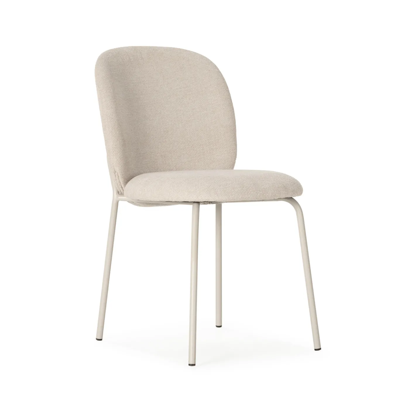 Eetkamerstoel Daia Beige/crème - Giga Meubel