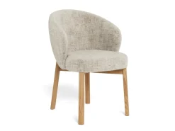 Eetkamerstoel Darlene Met Armleuning Juto Beige Set van 2 - Giga Living