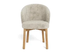 Eetkamerstoel Darlene Met Armleuning Juto Beige Set van 2 - Giga Living