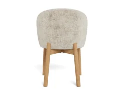 Eetkamerstoel Darlene Met Armleuning Juto Beige Set van 2 - Giga Living