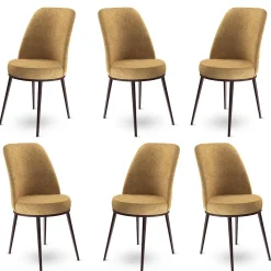 Eetkamerstoel Dexa Cappuccino Set van 6