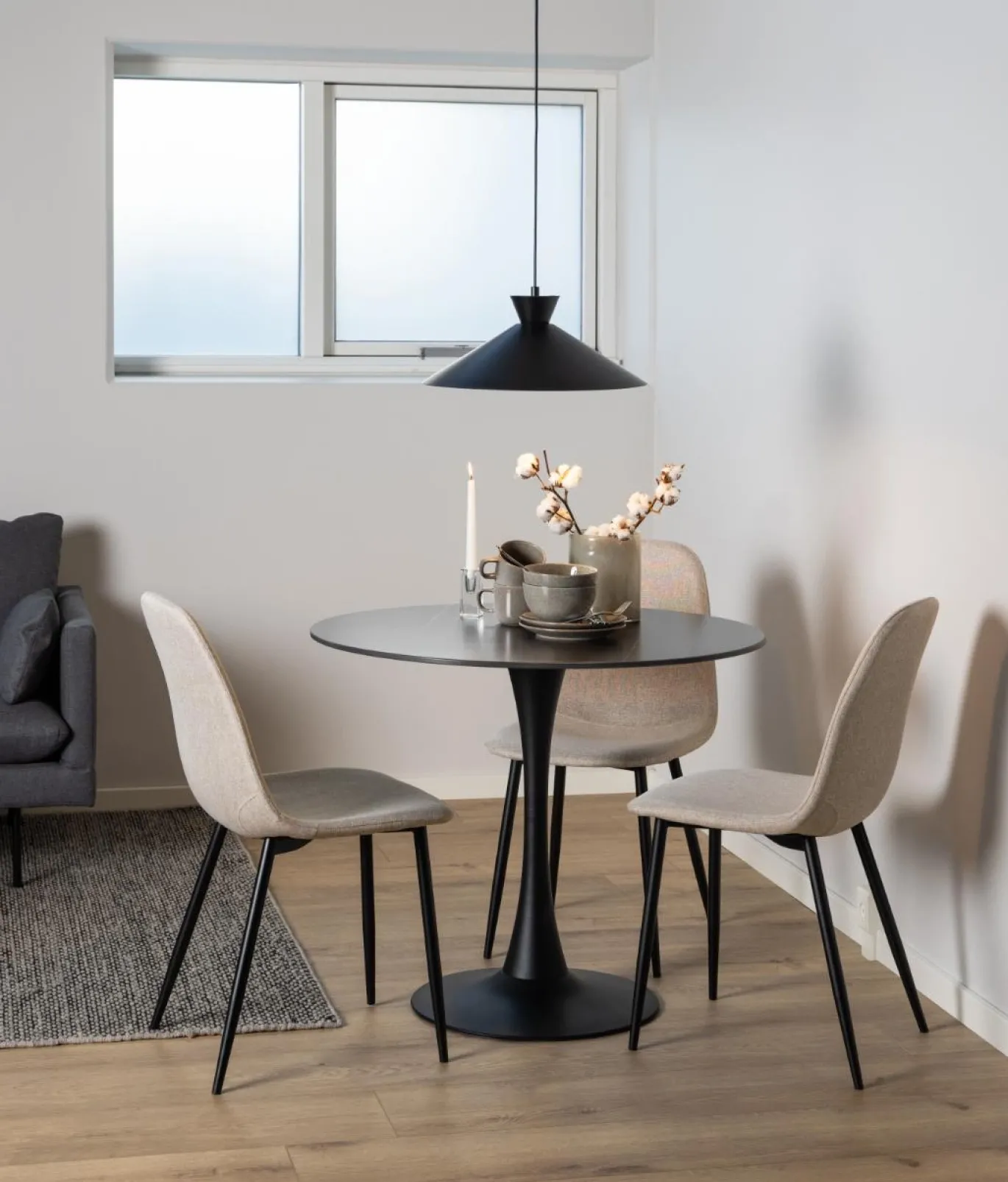 Eetkamerstoel Duvra Beige Nesia - Giga Living
