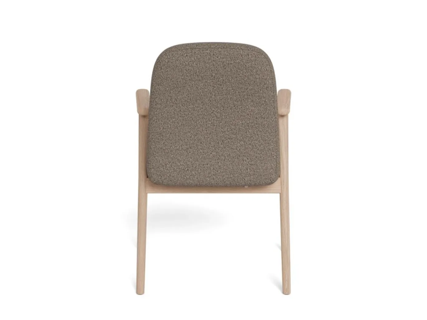 Eetkamerstoel Ellen Met Armleuning Cona Taupe Set van 2 - Giga Living