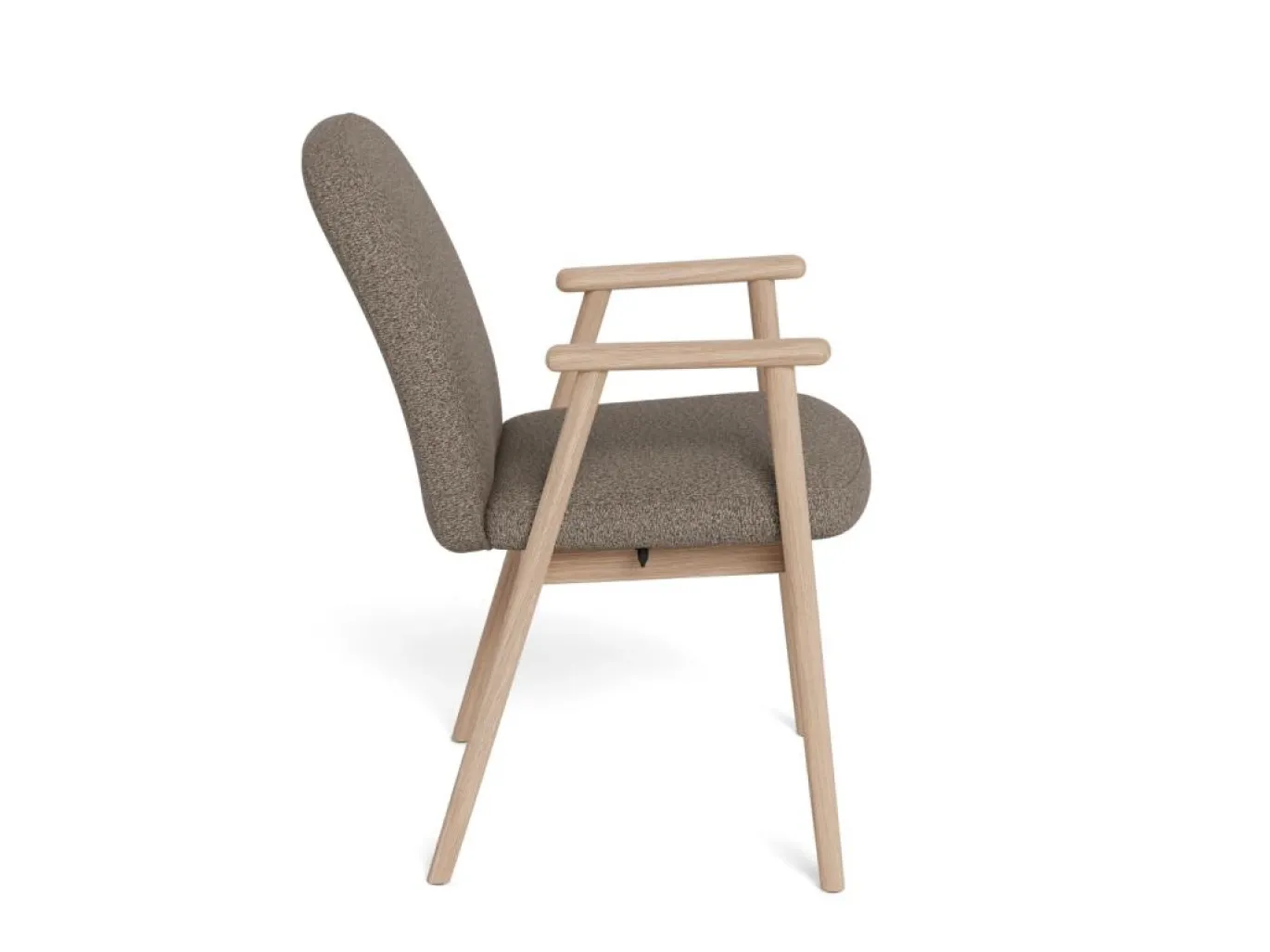 Eetkamerstoel Ellen Met Armleuning Cona Taupe Set van 2 - Giga Living
