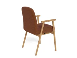 Eetkamerstoel Ellen Met Armleuning Basel Terracotta Set van 2 - Giga Living