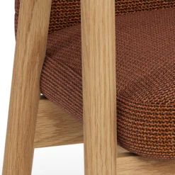 Eetkamerstoel Ellen Met Armleuning Basel Terracotta Set van 2 - Giga Living