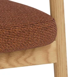 Eetkamerstoel Ellen Met Armleuning Basel Terracotta Set van 2 - Giga Living