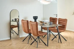Eetkamerstoel Elsen Kentucky Brandy Set van 2 - Giga Living