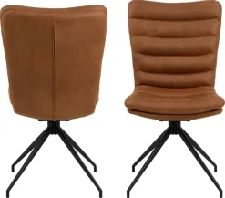 Eetkamerstoel Elsen Kentucky Brandy Set van 2 - Giga Living