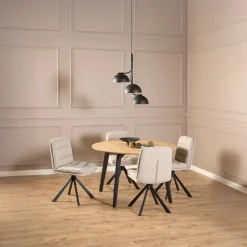 Eetkamerstoel Ensta Beige Alea - Giga Living