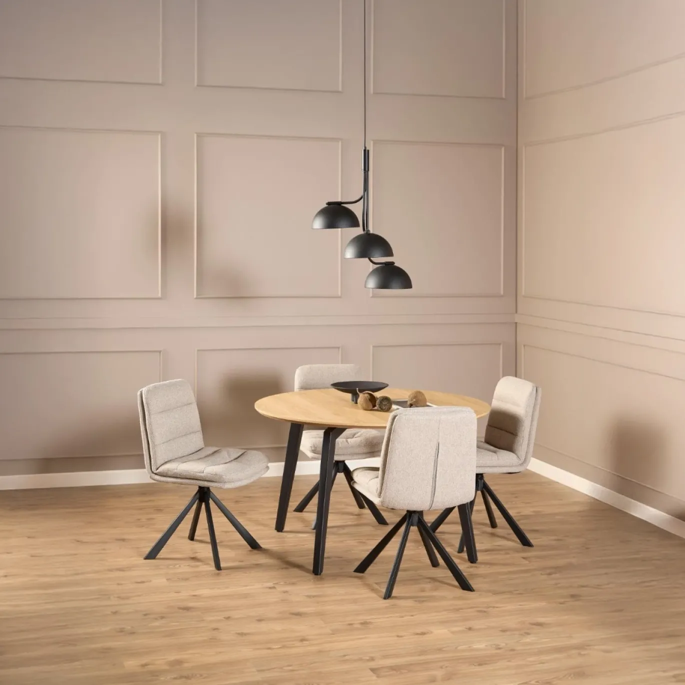 Eetkamerstoel Ensta Beige Alea - Giga Living