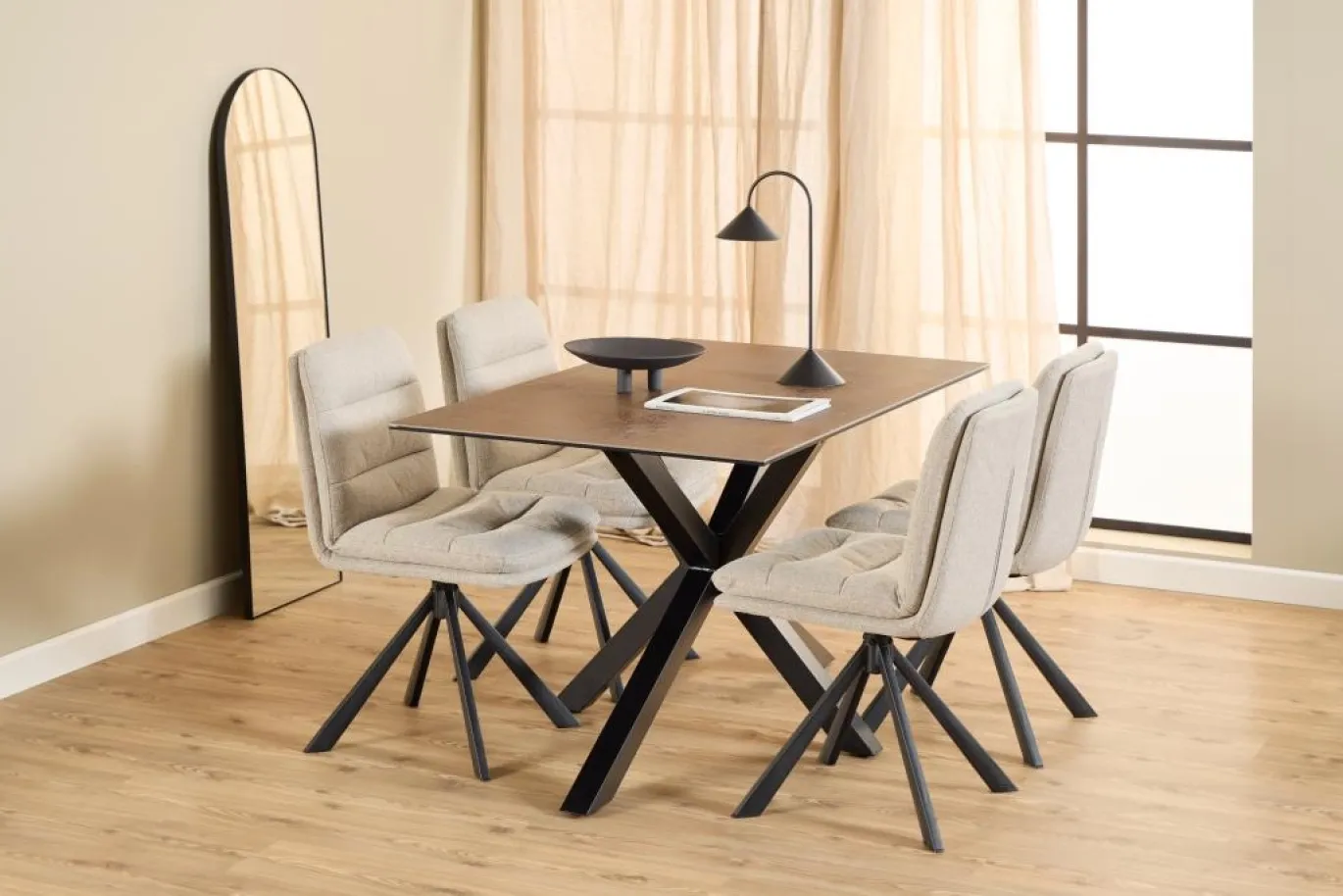 Eetkamerstoel Ensta Beige Alea - Giga Living