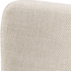 Eetkamerstoel Erwin Met Armleuning Basel Beige - Giga Living