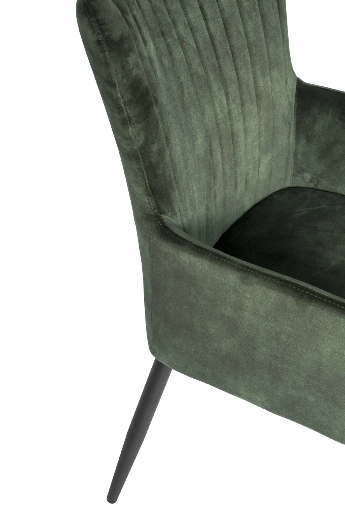 Eetkamerstoel Gernot Vintage Velvet Groen - Giga Meubel