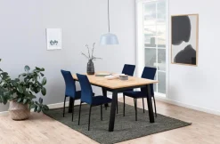 Eetkamerstoel Grondal Donkerblauw Dublin - Giga Living