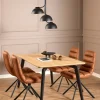 Eetkamerstoel Gwen Kentucky Brandy Set van 2 - Giga Living