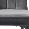 Eetkamerstoel Hudson Grijs Velvet - Giga Living