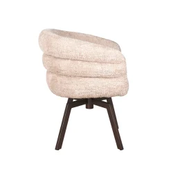 Eetkamerstoel Imola Be Lovely Beige Mars Draaibaar Anodic