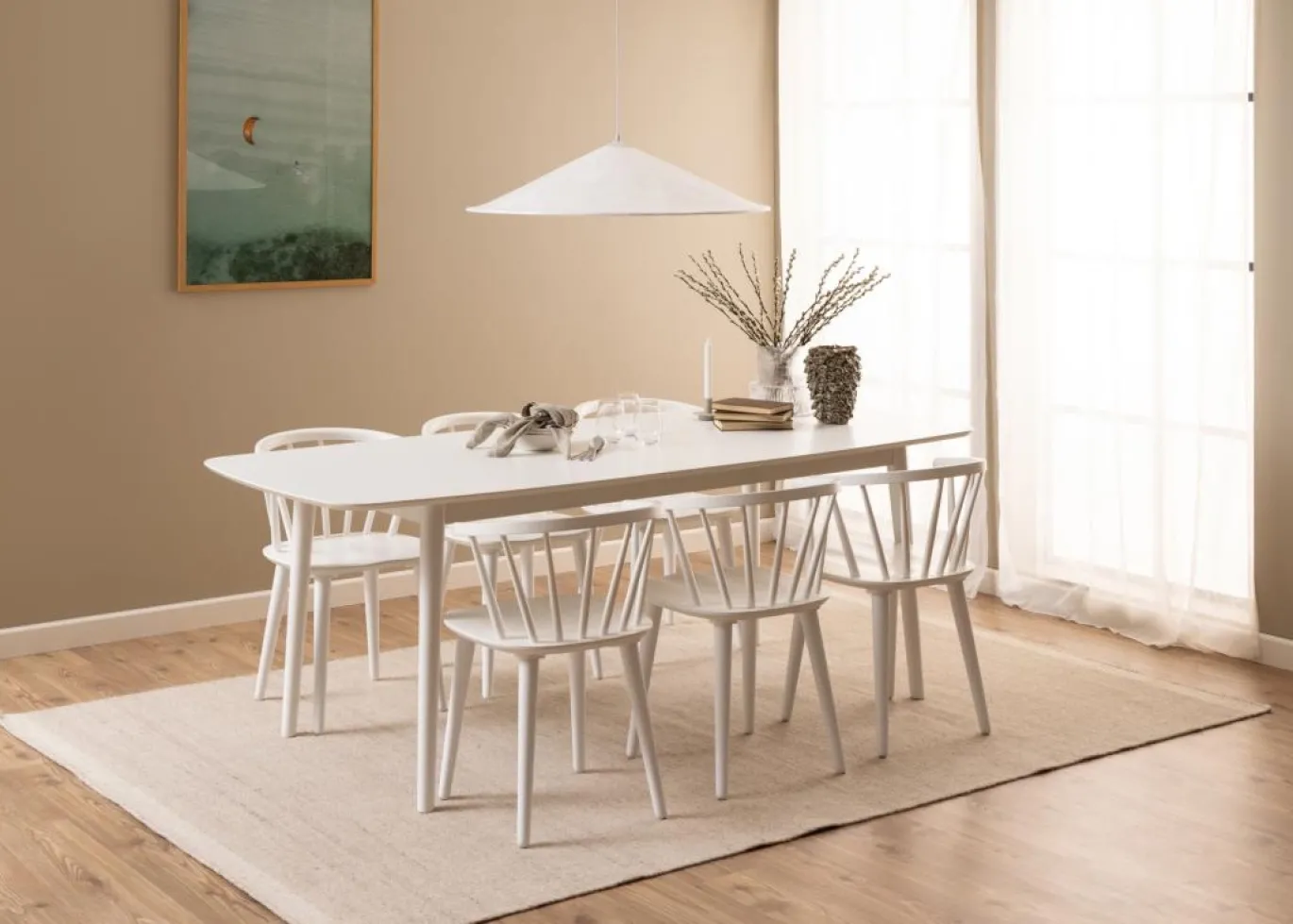 Eetkamerstoel Ite Wit - Giga Living