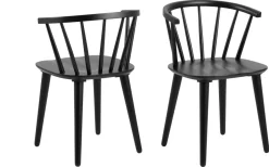 Eetkamerstoel Ite Zwart - Giga Living