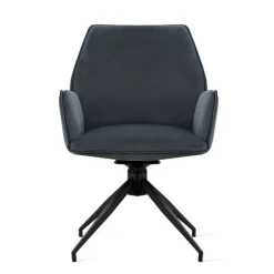 Eetkamerstoel Jill Velvet Charcoal - Giga Meubel