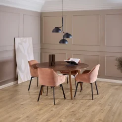 Eetkamerstoel Klaasje Met Armleuning Rosewood Danny - Giga Living
