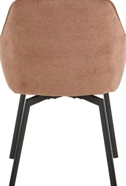 Eetkamerstoel Klaasje Met Armleuning Rosewood Danny - Giga Living