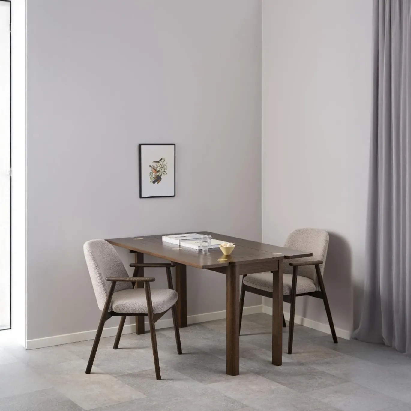 Eetkamerstoel Leonie Met Armleuning Beige Monza - Giga Living