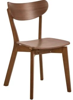 Eetkamerstoel Levi Walnut Fineer Mat - Giga Living