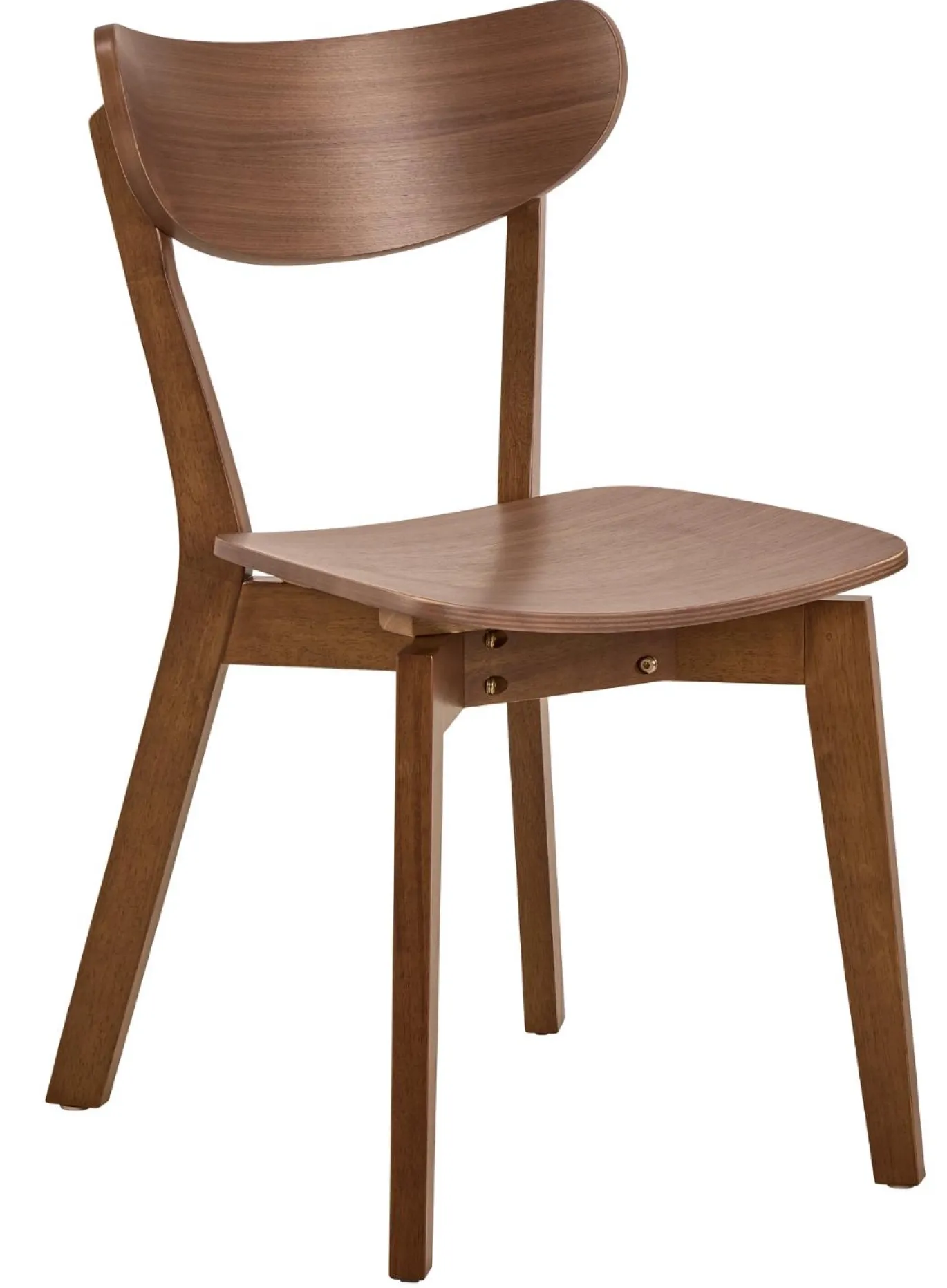 Eetkamerstoel Levi Walnut Fineer Mat - Giga Living