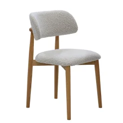 Eetkamerstoel Lexi Beige Eiken - Giga Meubel