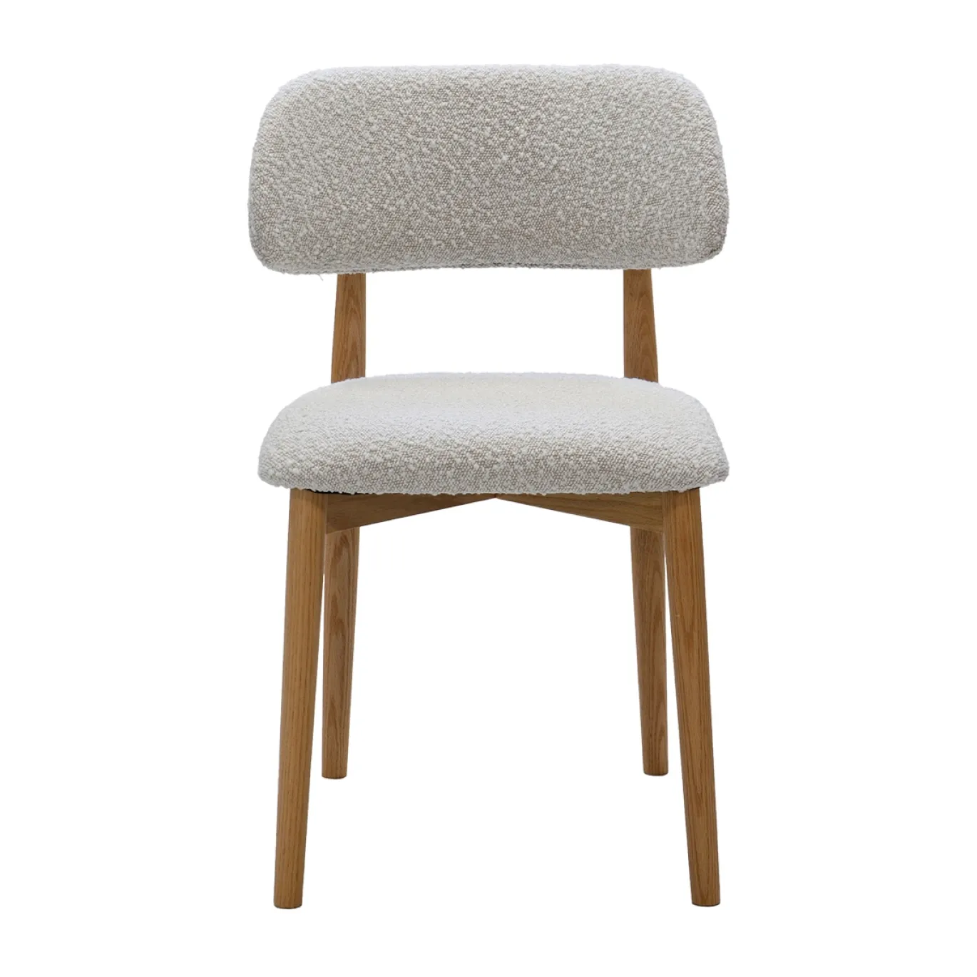 Eetkamerstoel Lexi Beige Eiken - Giga Meubel