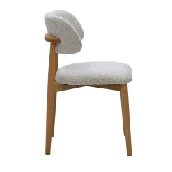 Eetkamerstoel Lexi Beige Eiken - Giga Meubel