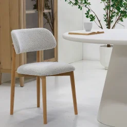 Eetkamerstoel Lexi Beige Eiken - Giga Meubel