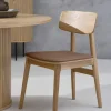 Eetkamerstoel Livo Tan Pu Naturel Eiken - Giga Living