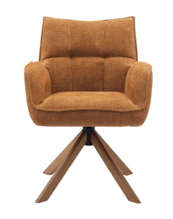 Eetkamerstoel Marilla Rust/Naturel - Giga Living