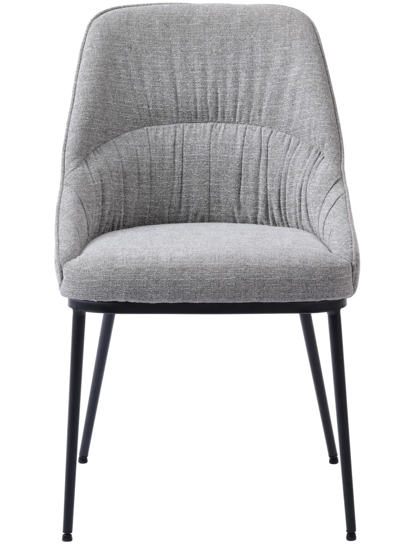 Eetkamerstoel Meridian Mid Grijs Tweed - Giga Living